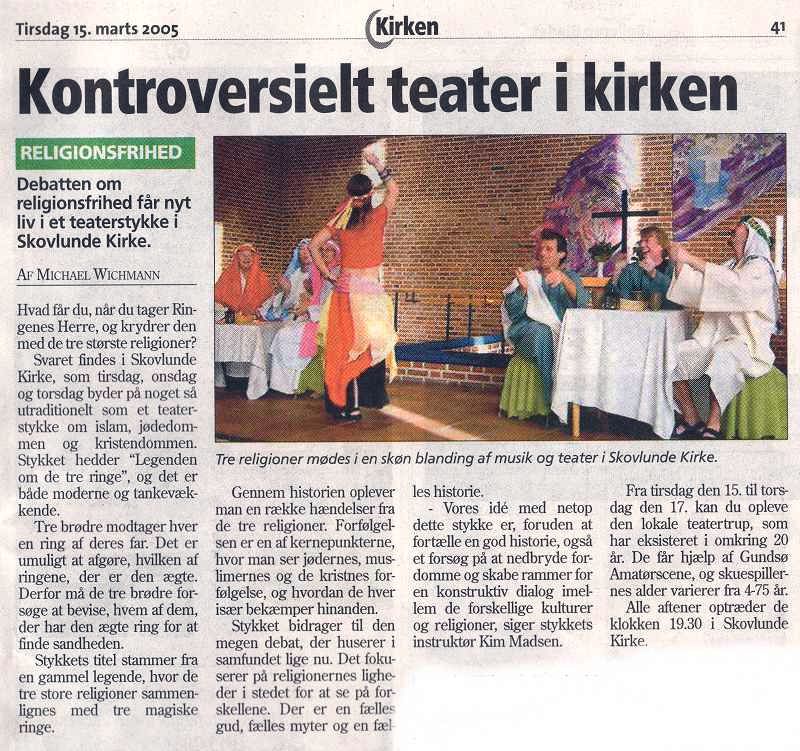 Ballerup Bladet, 15.3.2005